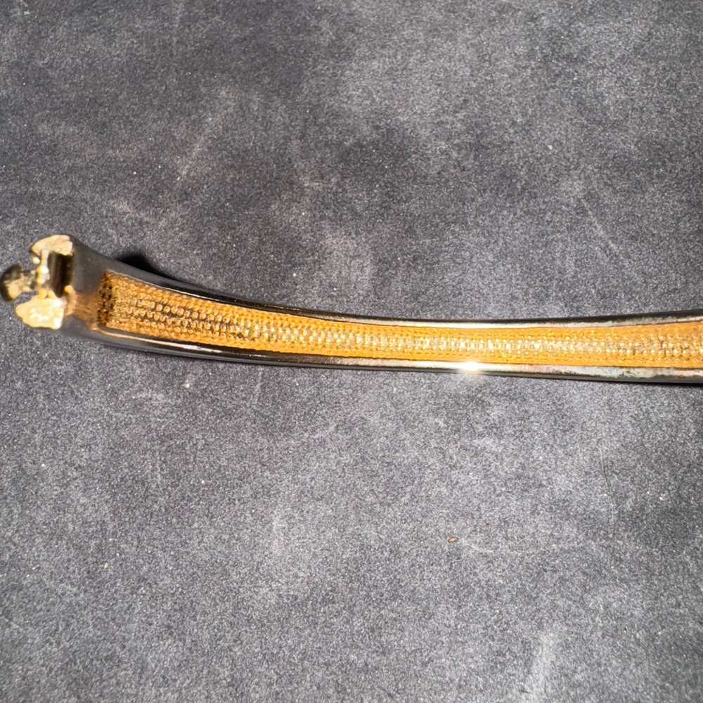 MOV WIFE VTG Gold Pave Crystal Panther Bracelet - Picture 17 of 17